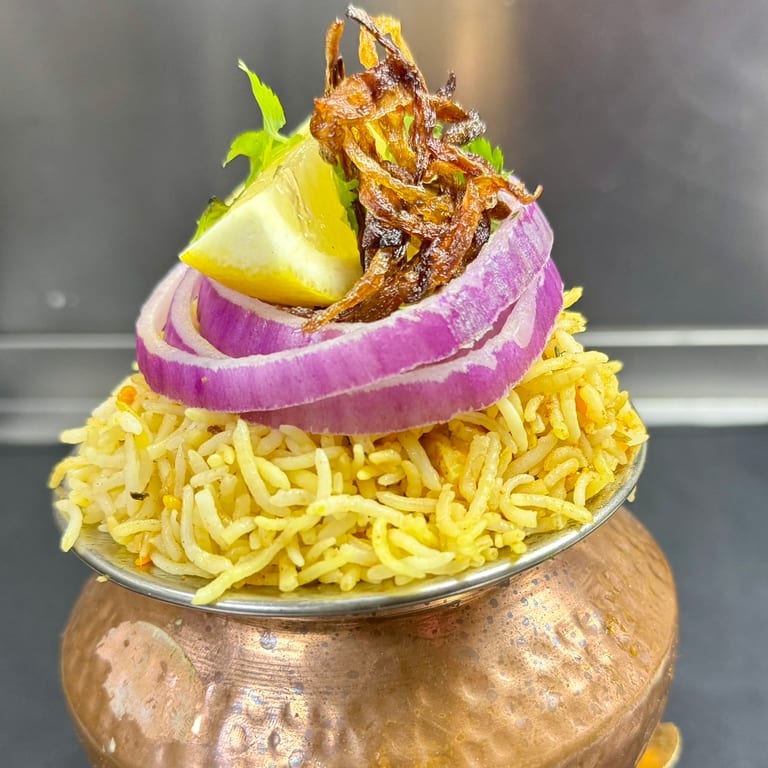 Lunch at Our Indian Restaurant: Biryani and More