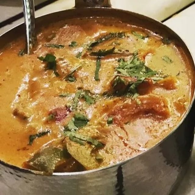 Lamb tikka masala.