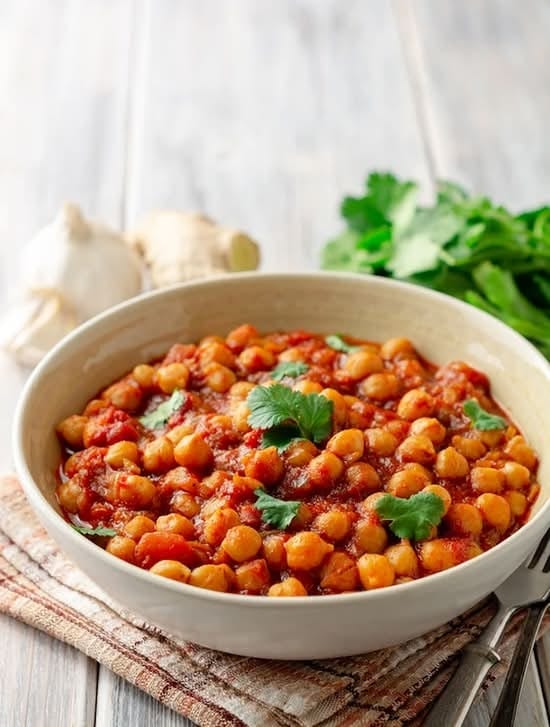 Chana masala.