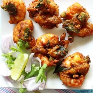 Shrimp pakora